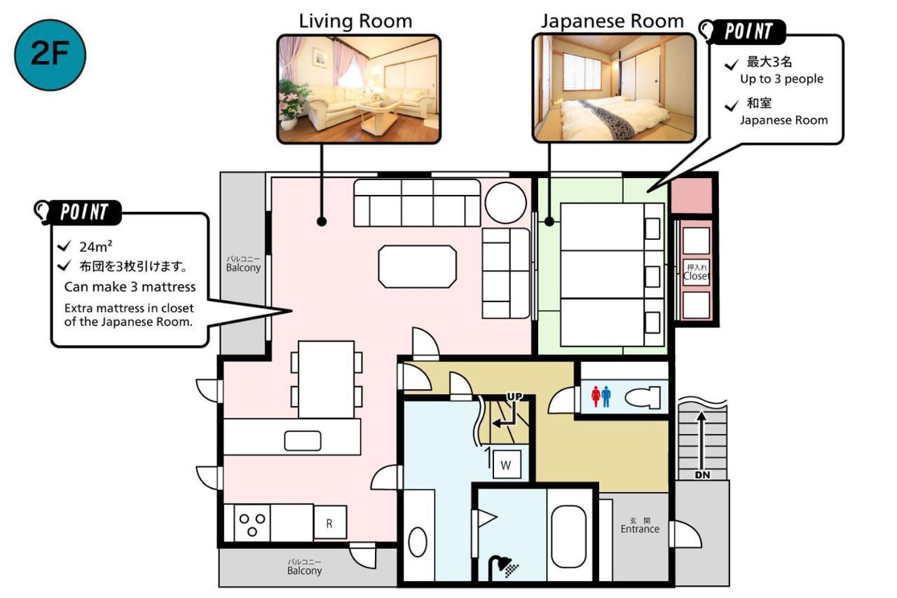 Vakantiehuis Rkt4bedroom Forfamily 30mins Shibuya And Azabu